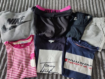 Kleiderpaket Gr.S - sportlich - Hilfiger, Nike ...