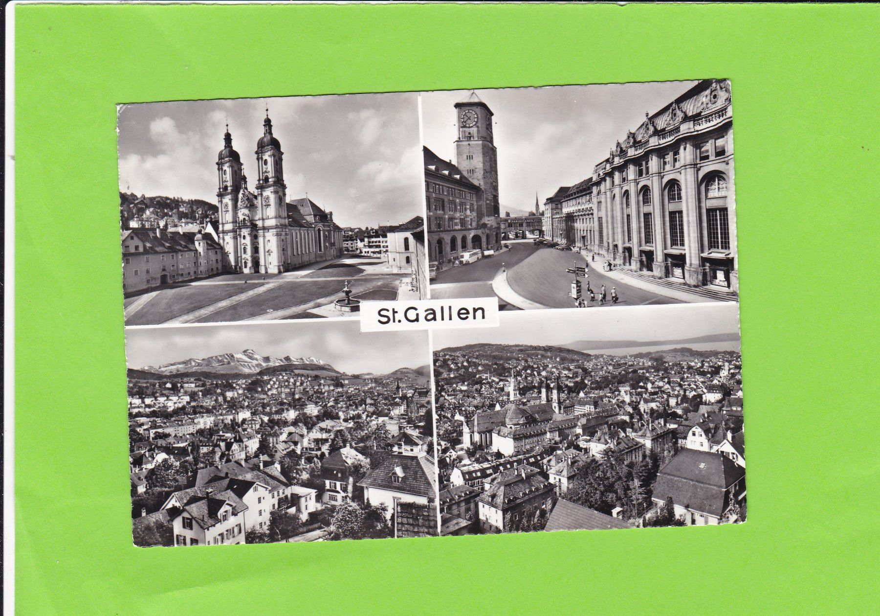 Cartoline postali: St. Gallen – Usato da St. Peterzell venduto da neckertal