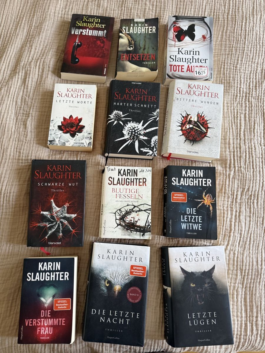 Bücher: Karin Slaughter Will Trent Bücherserie  – Gebraucht aus Belp von livus