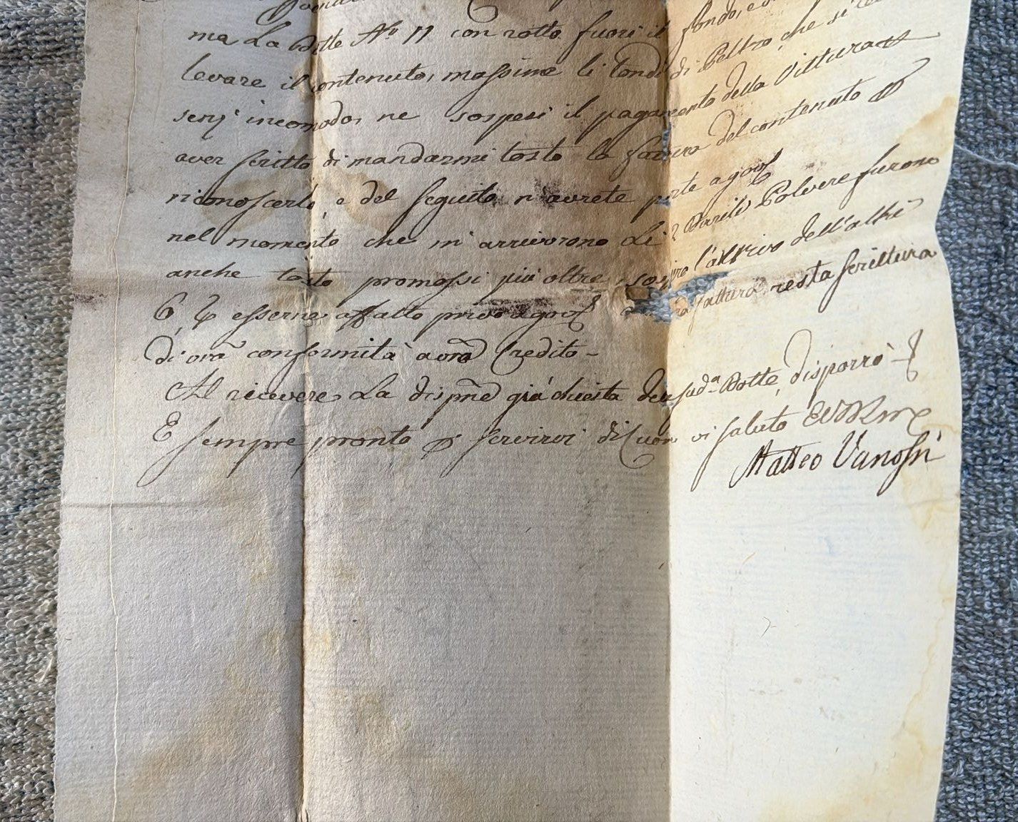 Documenti: ANTIKER BRIEF 1789 – Usato da Ostermundigen venduto da wini63 3