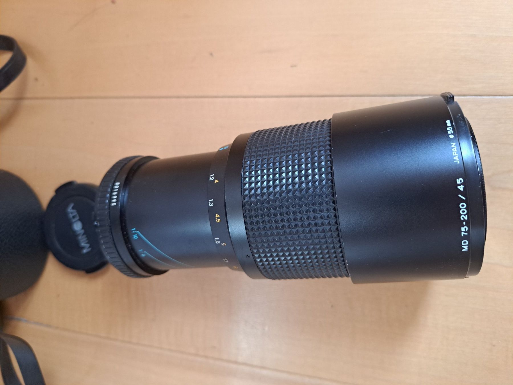 Minolta Obiettivi: Minolta Objektiv MD 75-200mm 1:4.5 – Usato da Braunau venduto da Risadinho 1