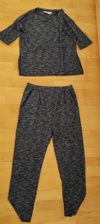Damen Loungewear Set grau Grösse M gebraucht