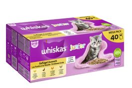 40x 85 Gramm Whiskas Multipack Mega Pack Junior