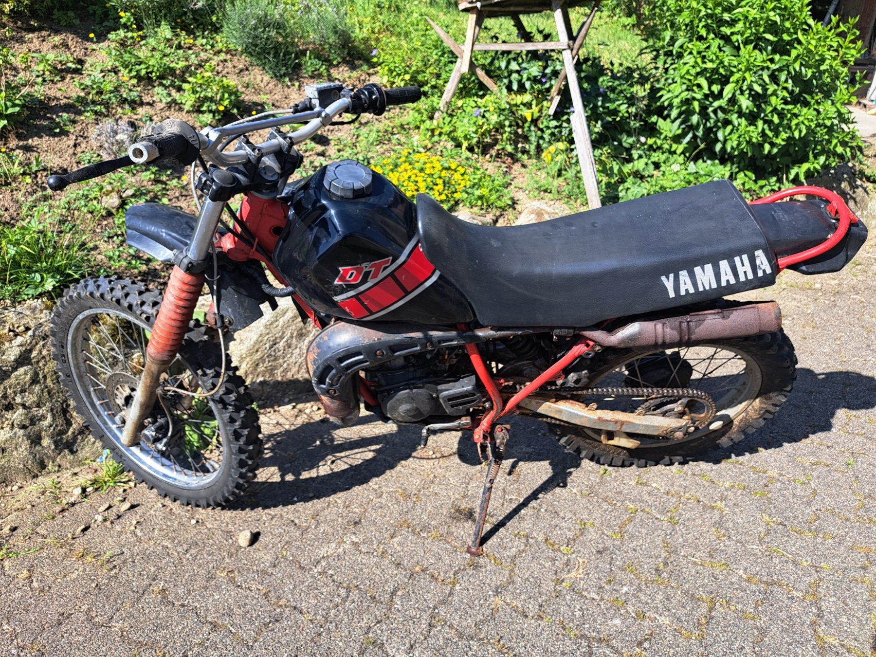 Yamaha Enduro: Yamaha – Defekt aus Sarmenstorf von Michi64 1