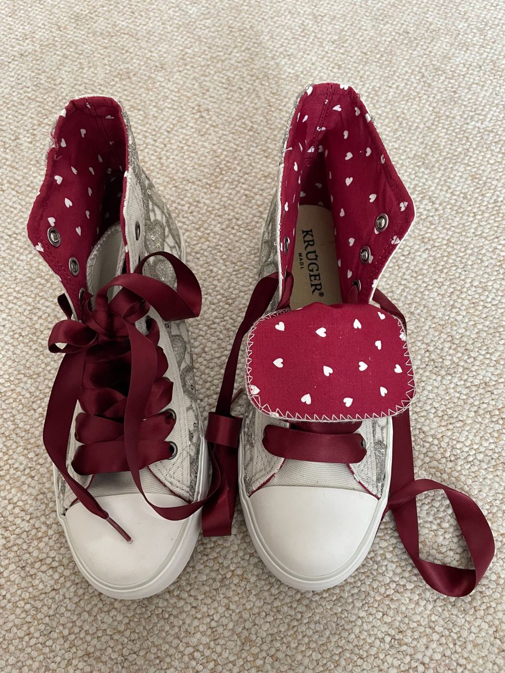 Krüger Scarpe da donna: Trachten-Sneaker Krüger – Nuovo (secondo la descrizione) da Rümlang venduto da Boehneli7 5