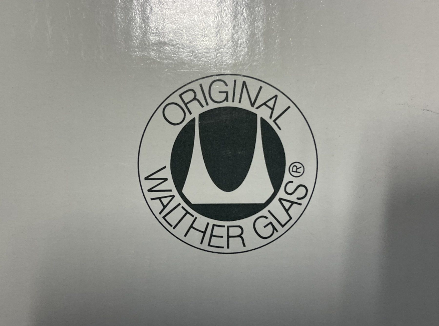 Servierplatten: Original Walther Glass Plate / D 24.5cm – Gebraucht aus Oftringen von Vucki 2
