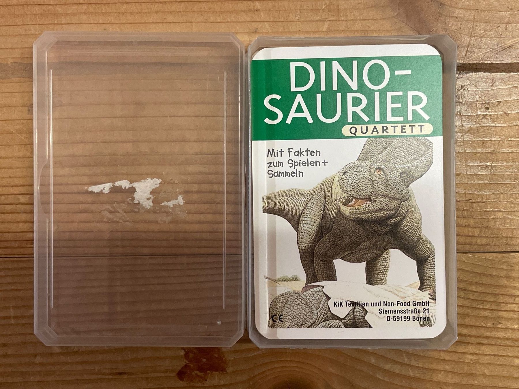 Spiele: Dinosaurier Quartett – Gebraucht aus Frasnacht von GracyStore
