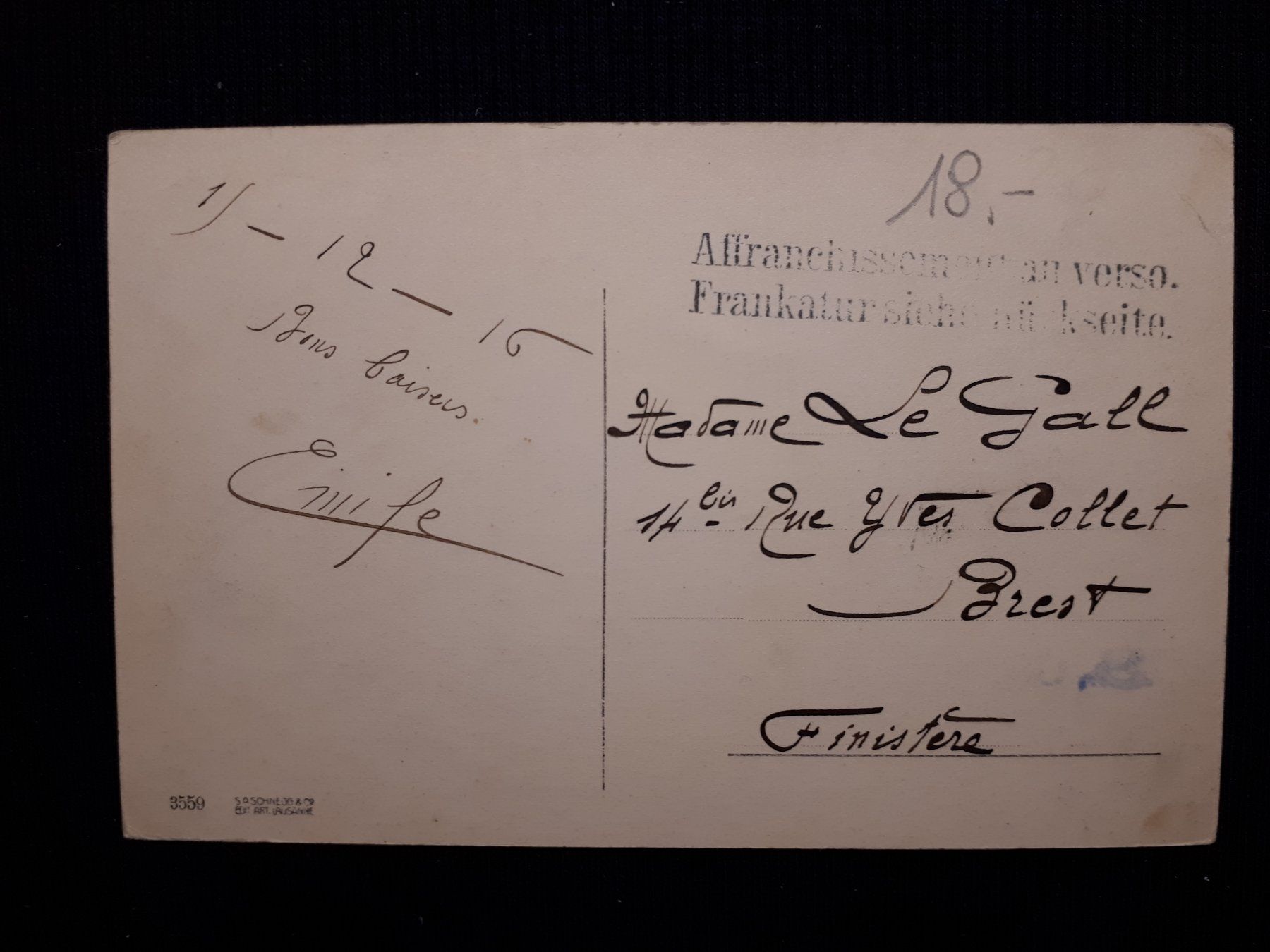 Cartes postales: CHAMBRY - 1916 - PFERD MIT SLITTEN – D'occasion à Ponto Valentino par giorgia06 1