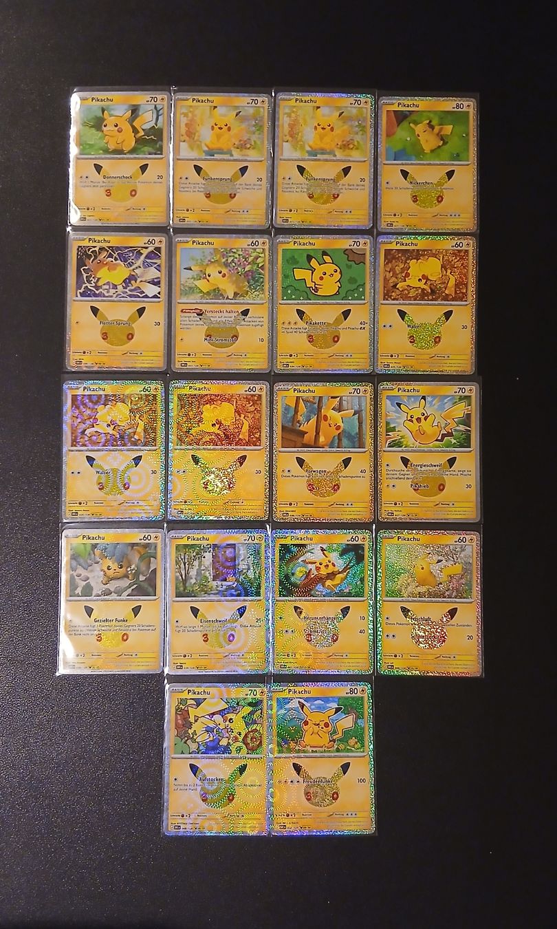 Pokémon Sammelbilder & Trading cards: Pikachu Pokémon 30th Celebration German – Neu (gemäss Beschreibung) aus Regensdorf von Baba_Basar