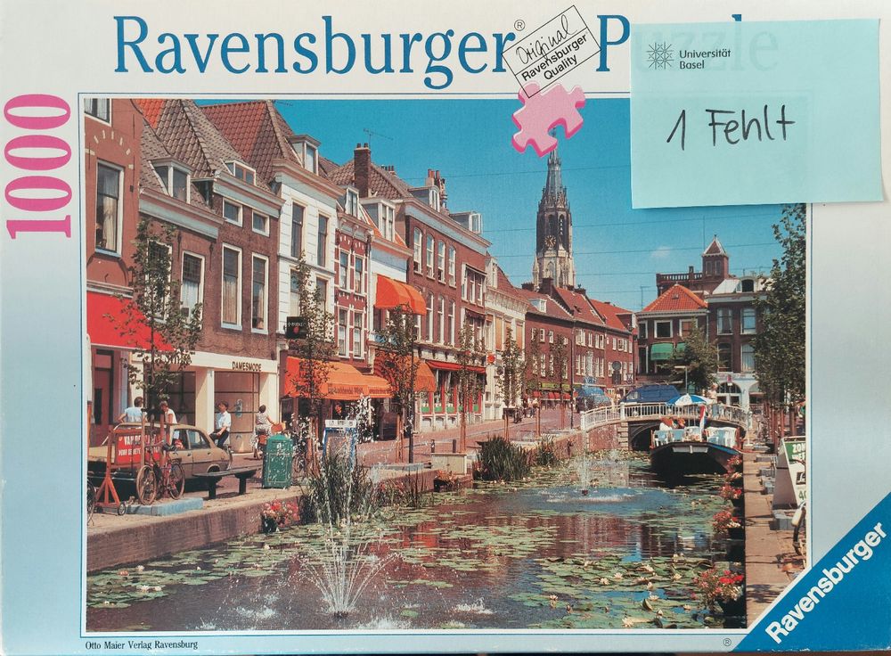 Ravensburger Puzzle 1000 Teile - 1 fehlt (Gebraucht) in Zermatt für CHF ...