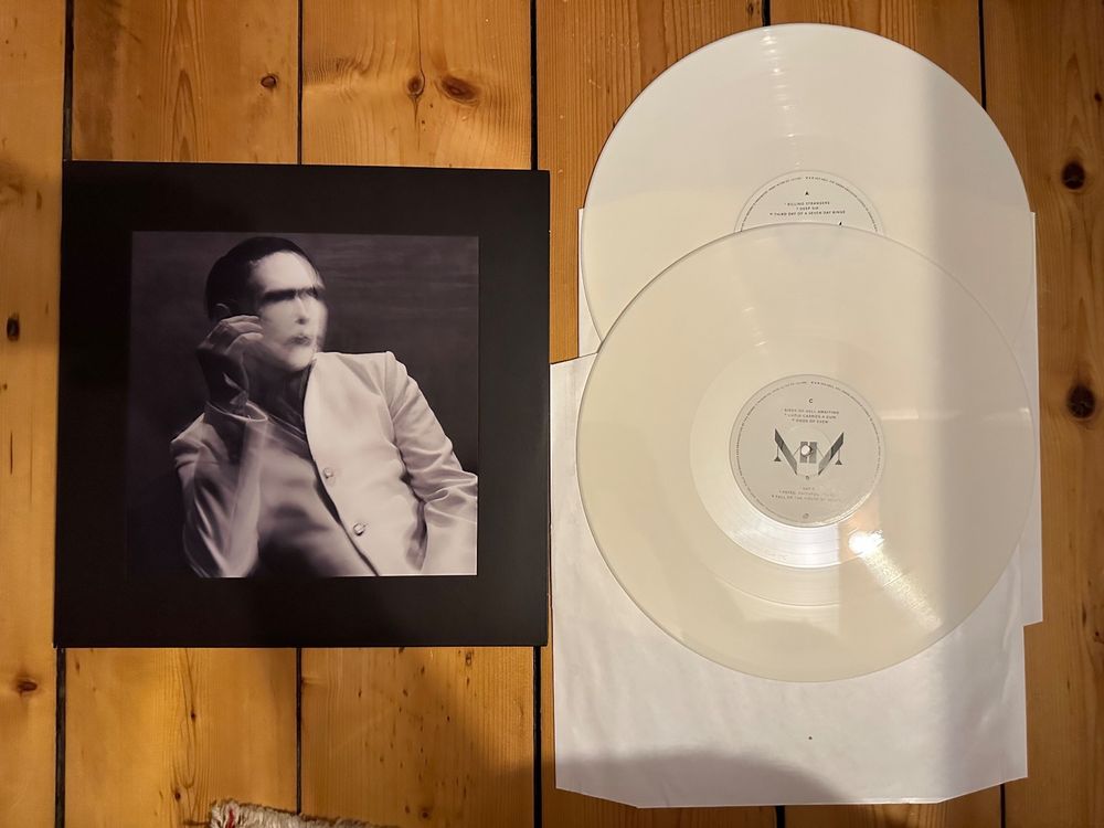 Marilyn Manson The Pale Emperor Utwory Marilyn Manson - The Pale Emperor - White 2x Vinyl LP (Gebraucht) in