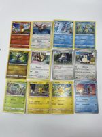 Pokémon Karten Set 12 diverse Pokémon pikachu glumanda...🔥