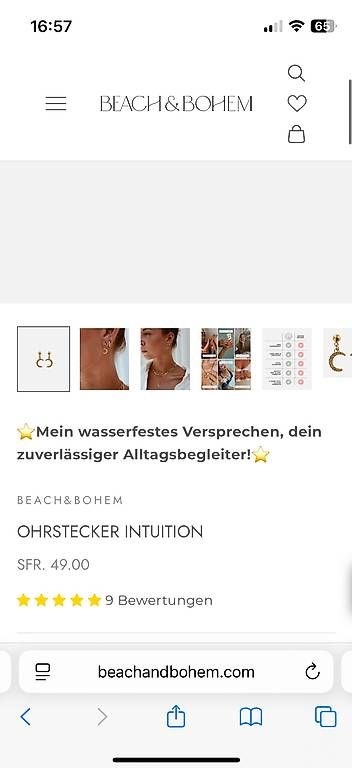 Orecchini pendenti & Orecchini a lobo: Ohrstecker von Beach&Bohem – Usato da Domat/Ems venduto da sar_q5bm 1