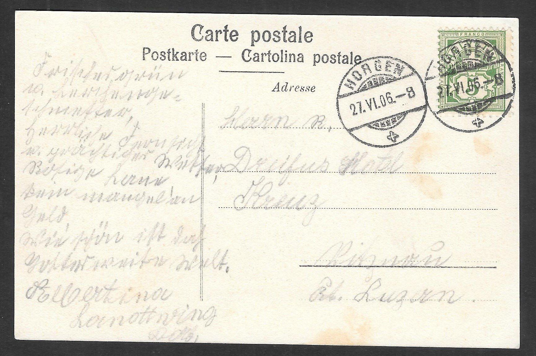 Cartes postales: Horgen Kurhaus Bocken – D'occasion à Olten par clotaldi 1