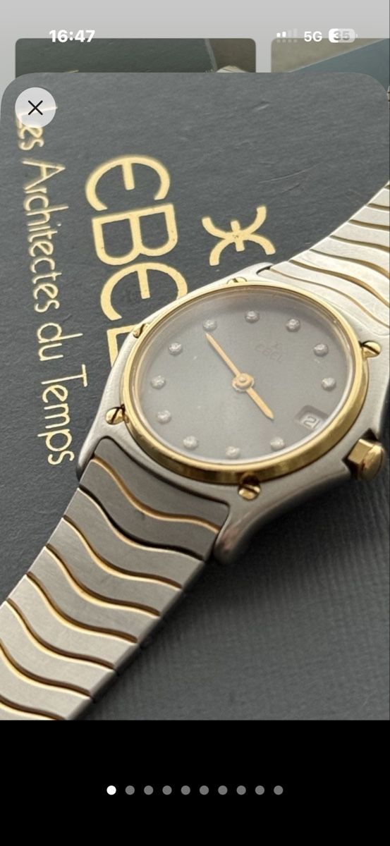 Ebel Orologi: Ebel Sport Classic mit Diamanten ref: 181908 Damenuhr – Nuovo (secondo la descrizione) da Meiringen venduto da Prophet04 1