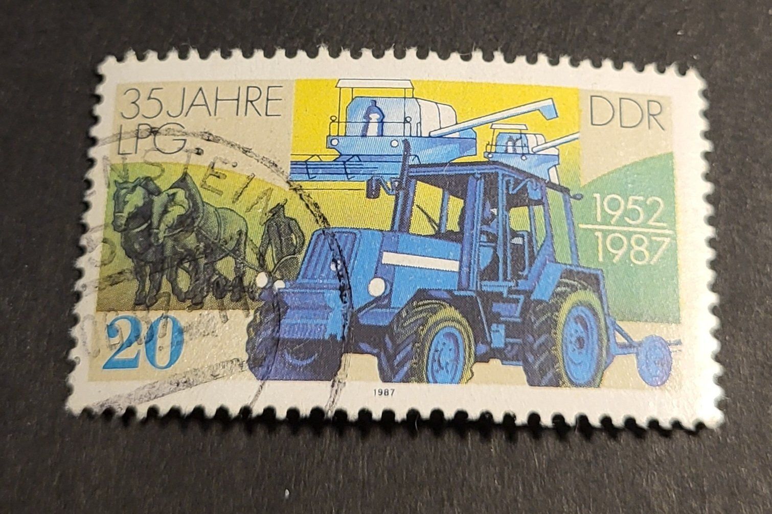 Tutti i francobolli: DDR 1987 briefmarke – Usato da St Gallen venduto da Stampsalshobby