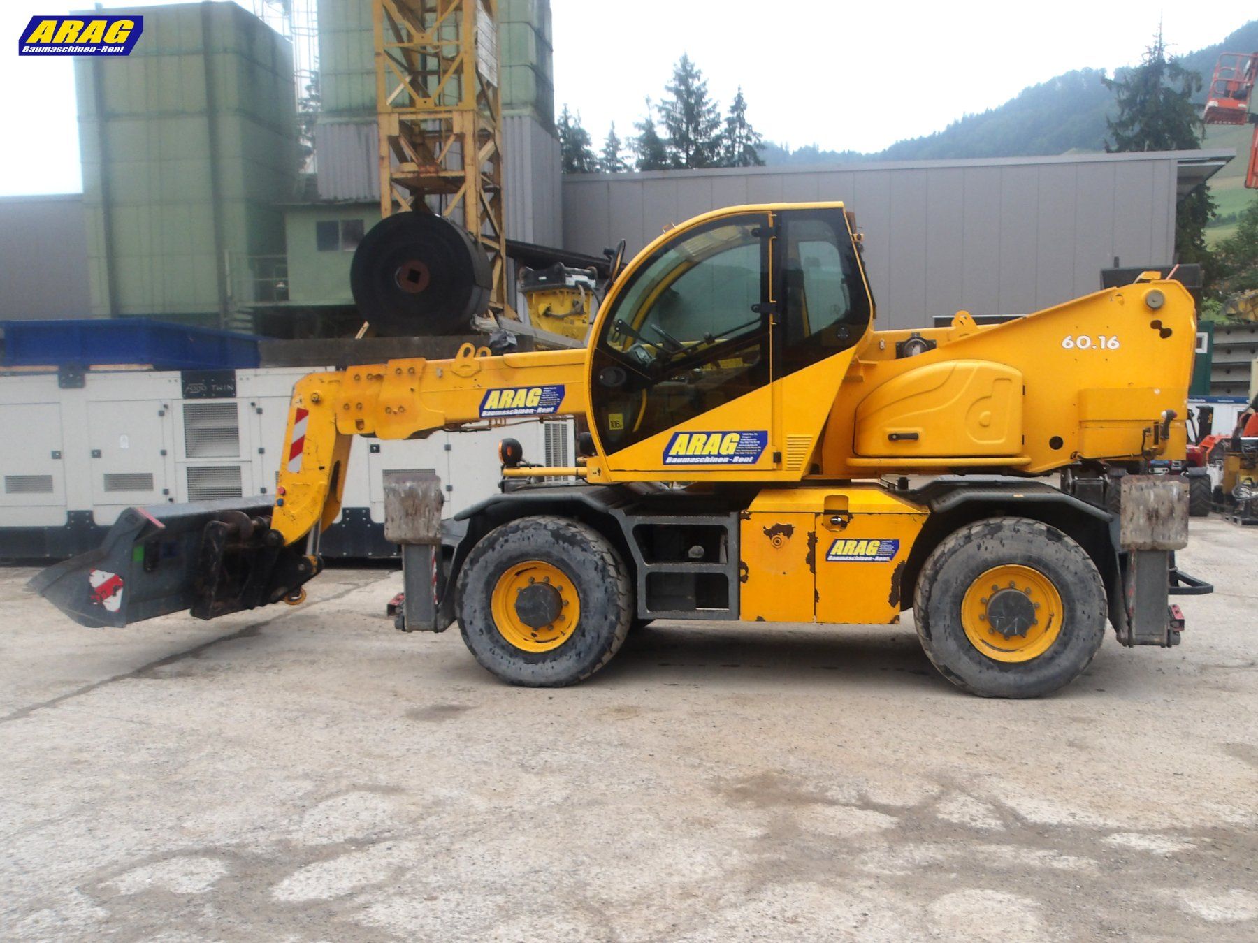 Tutte le macchine: Dieci Pegasus 60.16 Teleskoplader – Usato da Hasle LU venduto da Arag08