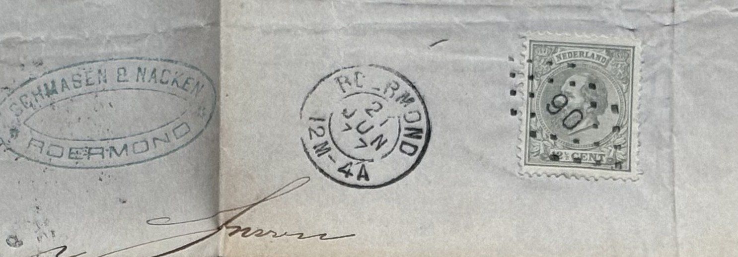 Tutti i francobolli: FALTBRIEF NEDERLAND 1877 – Usato da Ostermundigen venduto da Wyatt-Earp 2