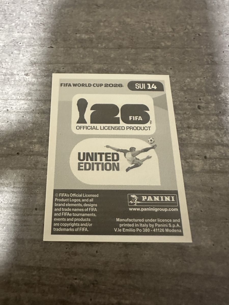 Panini Carte collezionabili: SUI 14 , FIFA WORLD CUP 2026 PANINI  – Nuovo (secondo la descrizione) da Frauenfeld venduto da 1PegPeg1 1