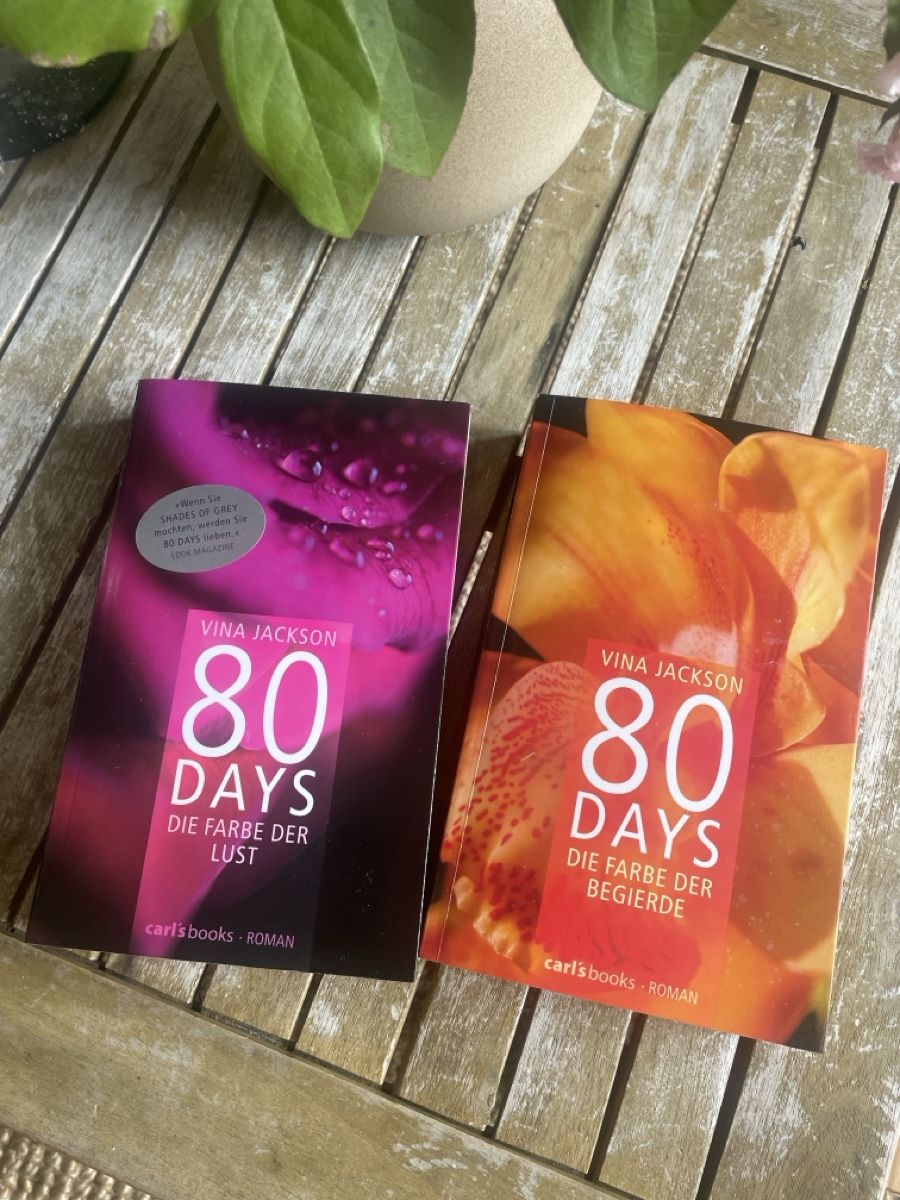Libri: 2 Romane "80 Days": Farbe der Lust & der Begierde – Usato da Zürich venduto da ani_8d5j