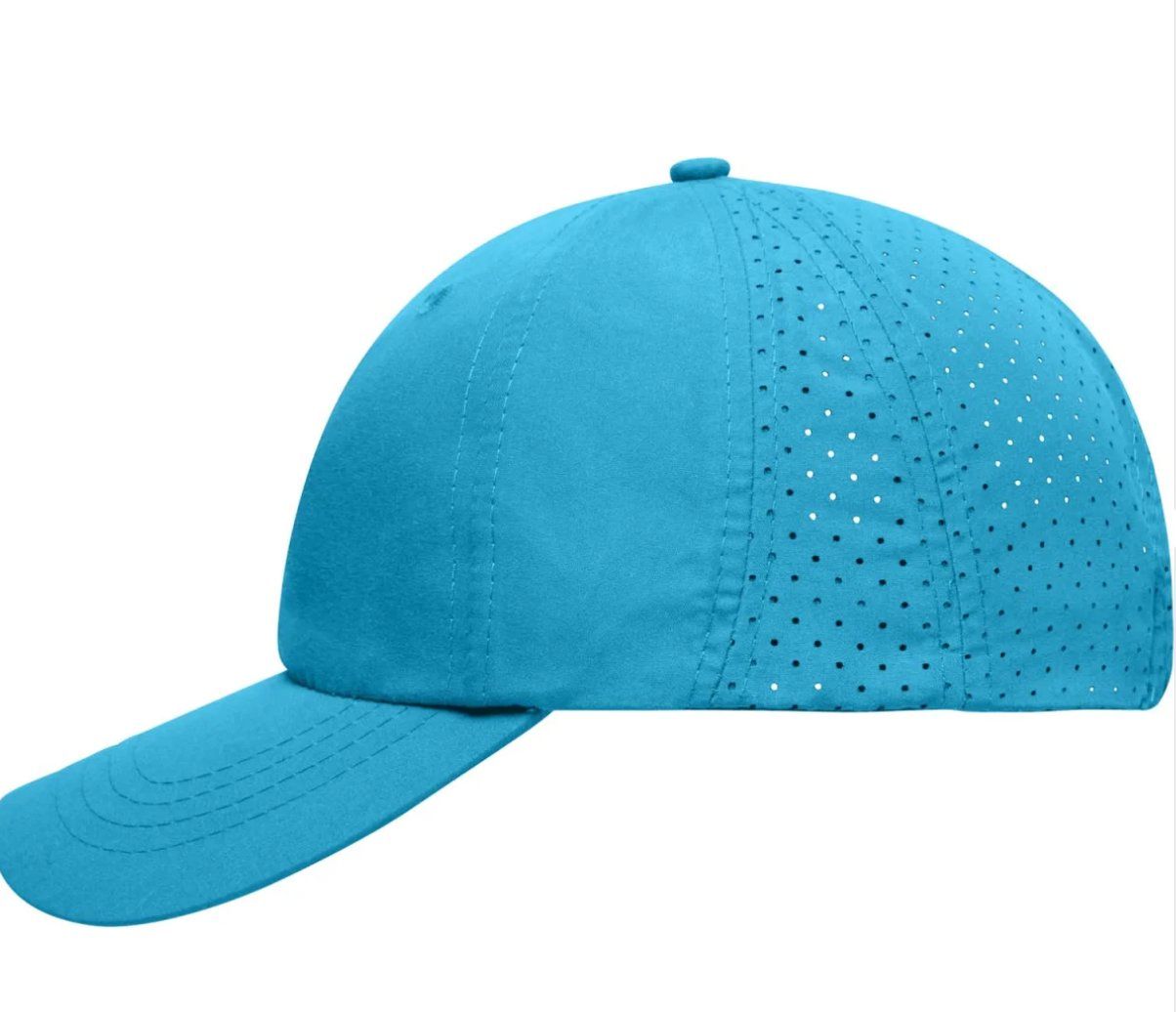 Copricapi, berretti & cappellini: Myrtle Beach Unisex 8-Panel Microfaser Laser Cut Kappe – Usato da Dübendorf venduto da san_tt6m