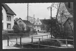 Möhlin Teilansicht mit Genossenschaftsmühle