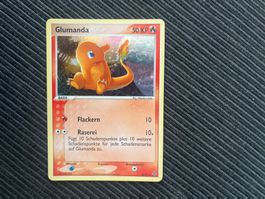 Pokemon Glumanda Holo Swirl 98/97 Ex Drache Dragon near Mint