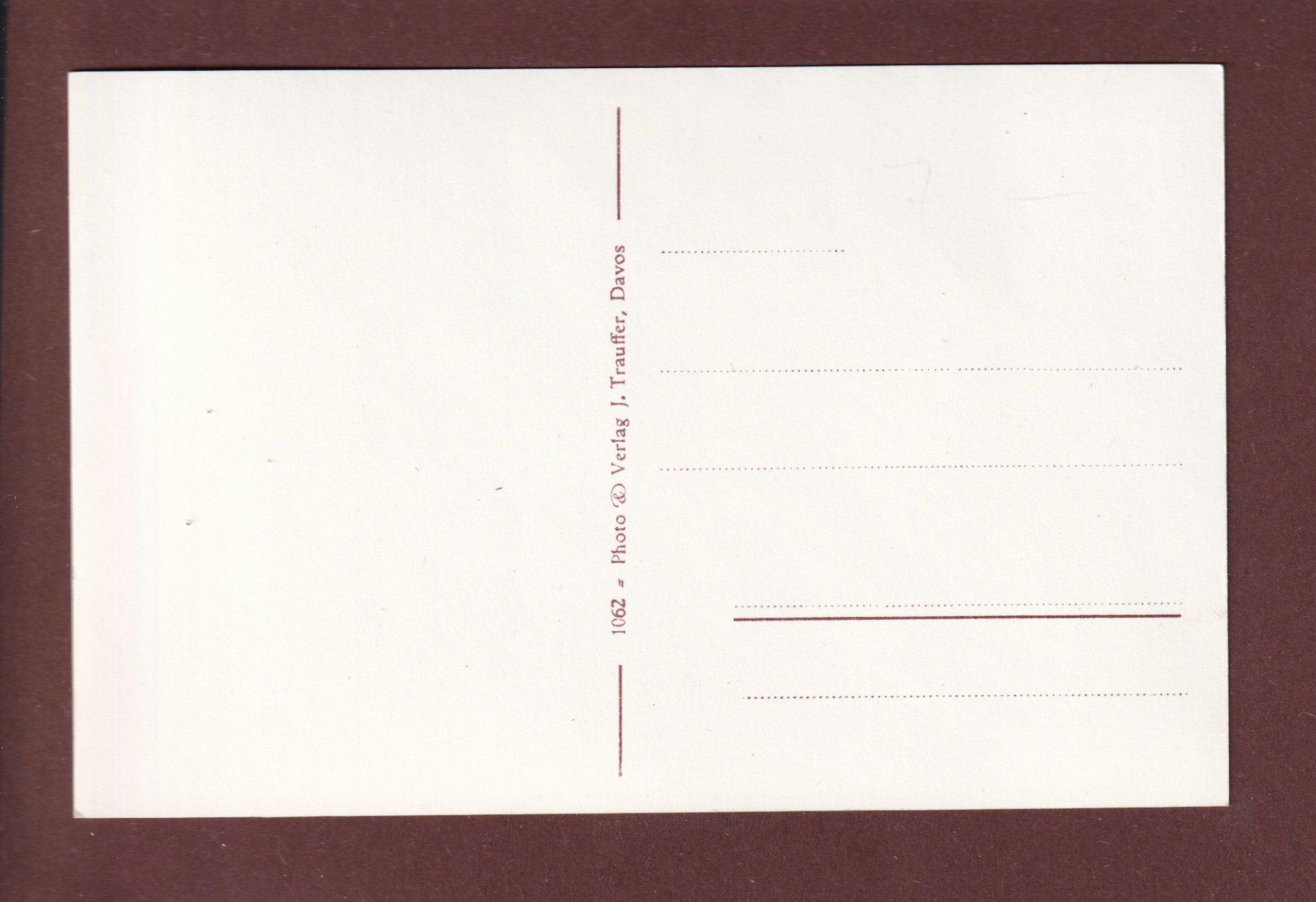 Cartoline postali: DAVOS - Clavadel – Usato da Pully venduto da nicecards 1