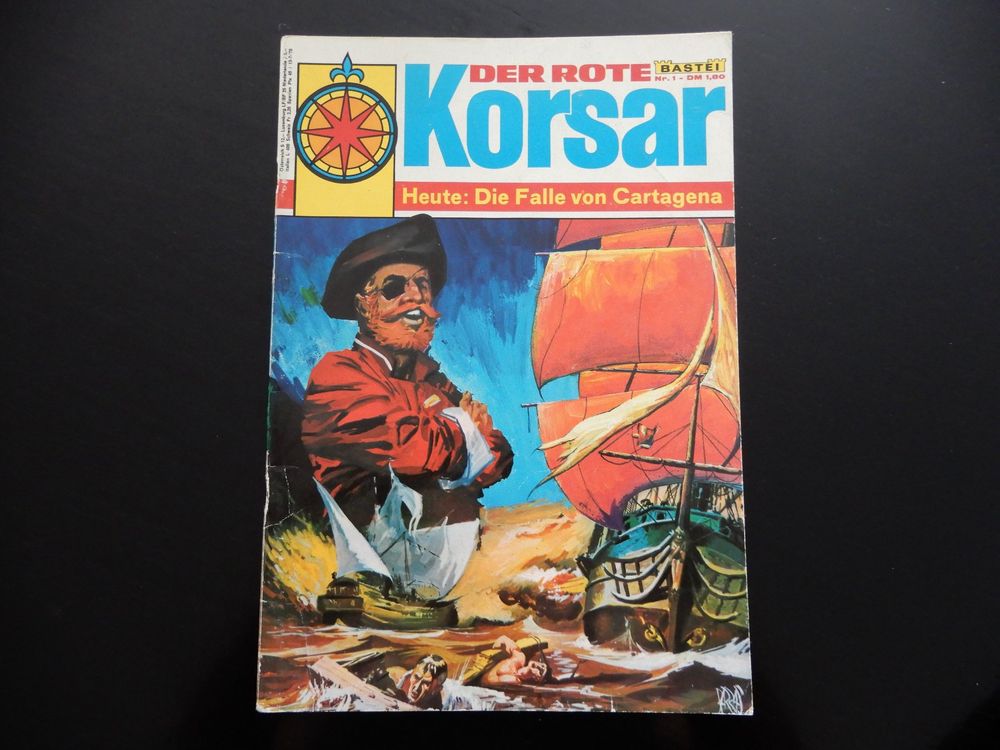 Der rote Korsar Nr. 1 (Bastei) (Gebraucht) in Lenzburg für CHF 1 – mit ...