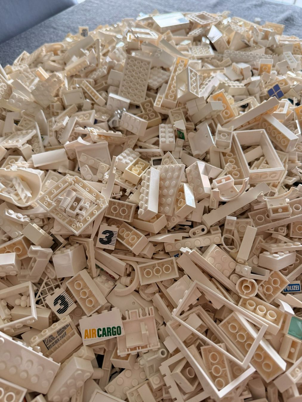 Lego Giocattoli: Lego Steine weiss ca. 6.3 kg – Usato da Oftringen venduto da rohrstutz 2