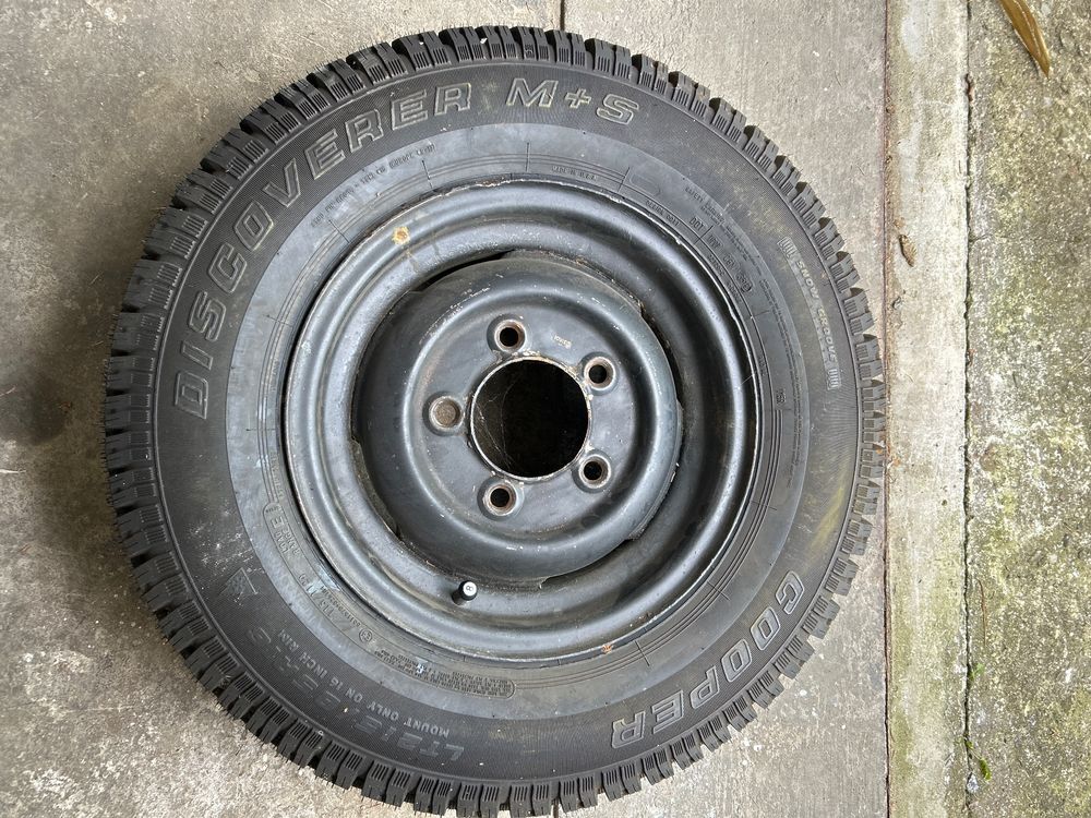 Land Rover Serie 3 Original Winterfelgen mit Reifen (Gebraucht) in ...