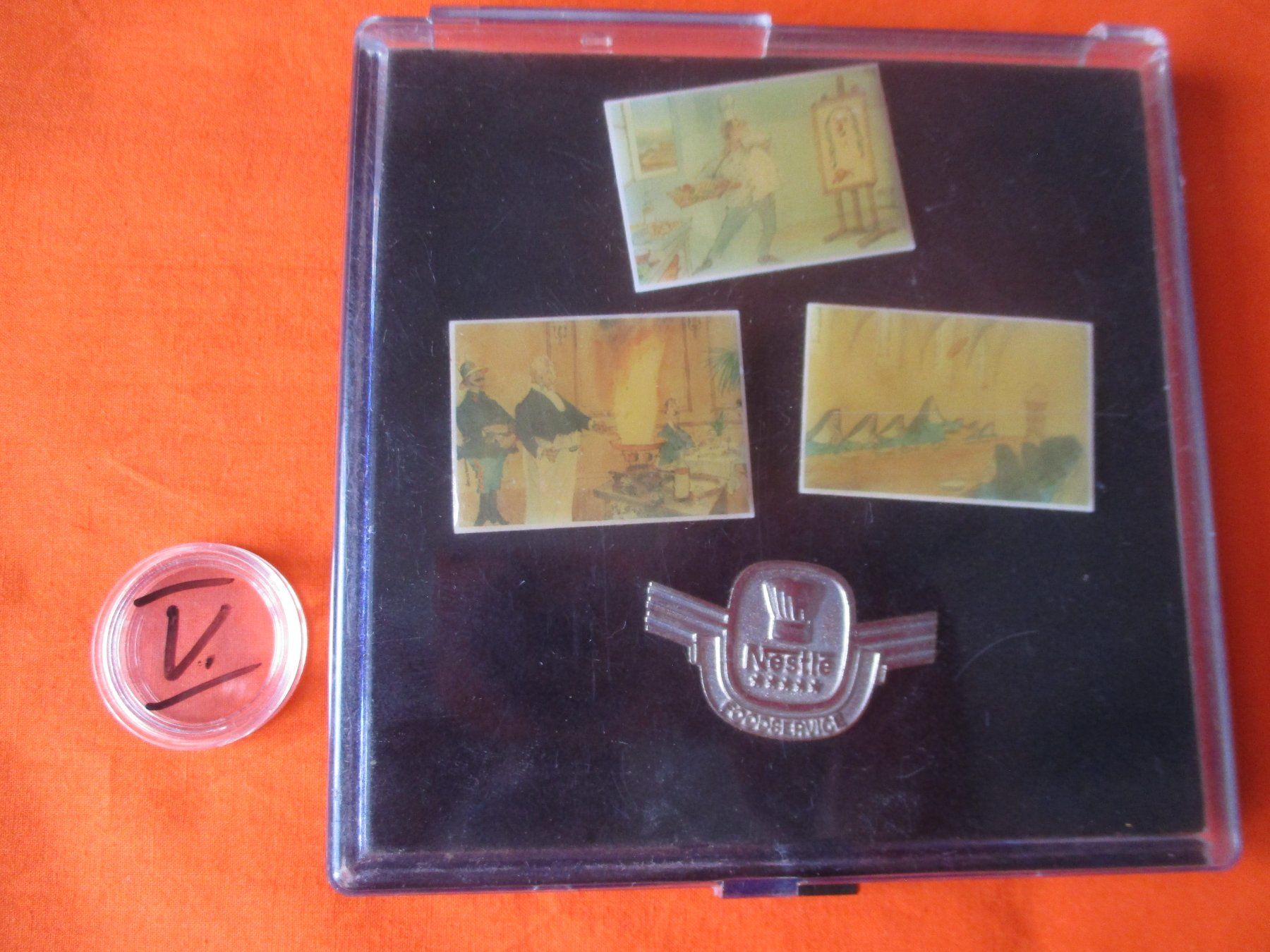Placchette & Badge: Nestle Pin "silber" nummeriert – Nuovo (secondo la descrizione) da Birsfelden venduto da alles-muss-raus