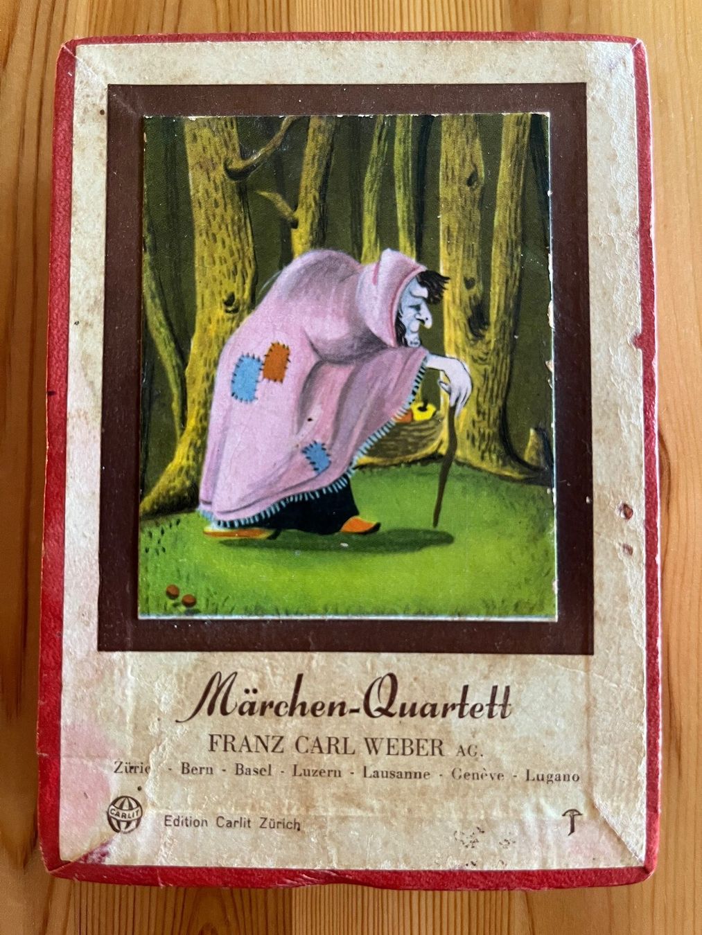 Carlit Giochi: Märchen-Quartett Carlit (1950) – Usato da Zürich venduto da Gurkis