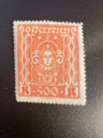 Österreich 1923 Freimarke 500K Frauenkopf postfrisch