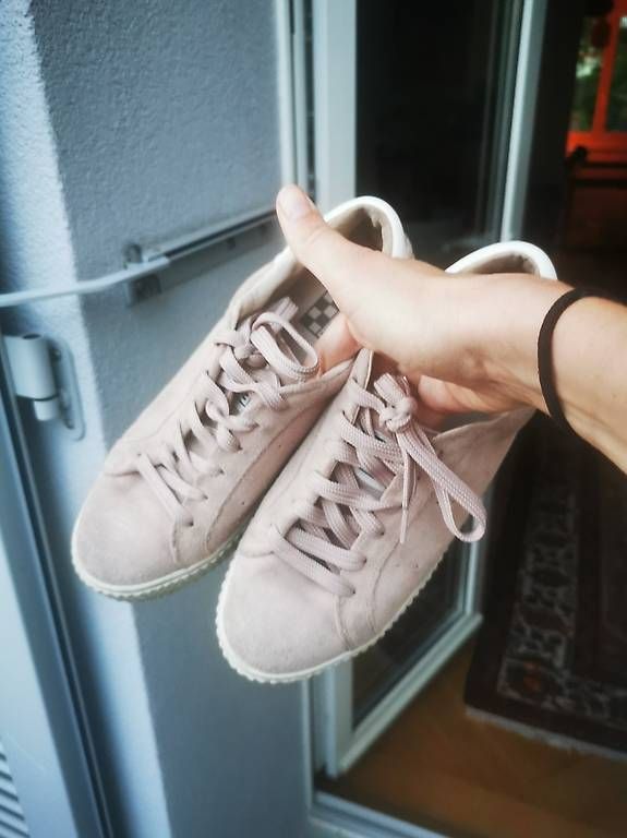Scarpe da donna: Basket no name rose en daim – Usato da Lausanne venduto da cam_q2db 1