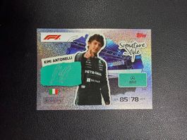 Topps Turbo Attax 2026 Kimi Antonelli Signature Style 268