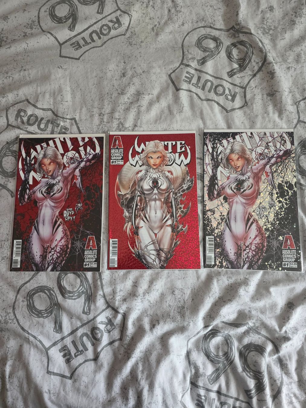 Comics: White Widow (Absolute Comics Group) Variant Bundle RAW – Gebraucht aus Zürich von Sams_FunkoandComics_