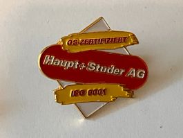 1 Pin Haupt & Studer AG Iso 9001