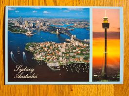 Sydney and Sydney Tower, Australien, Ansichtskarte