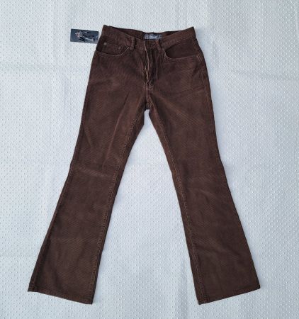 NEU! Braune Cordhose, Schlaghose, "TRAILER" Gr. S
