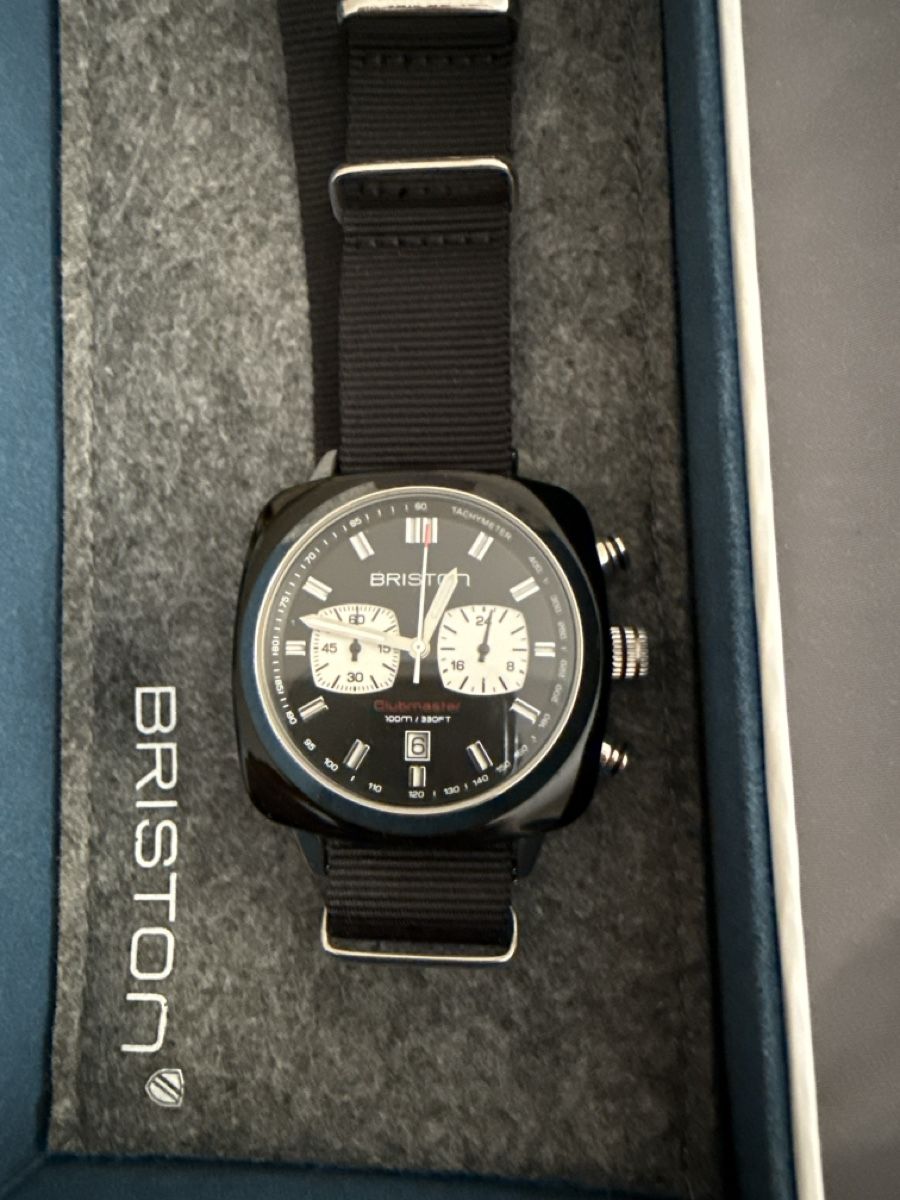 Uhren: Montre Briston Clubmaster – Neu und originalverpackt aus Daillens von GG1116 1