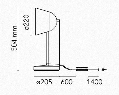 Flos Lampade: Flos - Ceramique down EU Rust Red – Usato da Horn venduto da Ruf_Des 3