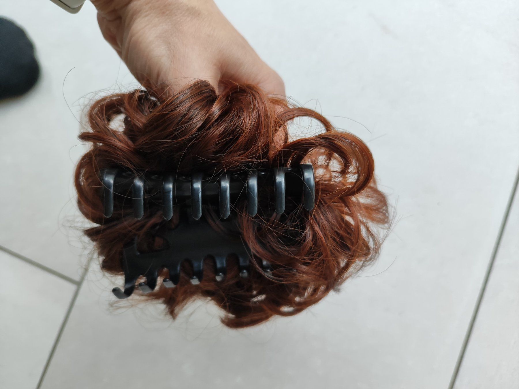 Accessori per capelli: Haarklammern auch mit Kunsthaar hellbraun Neu – Nuovo e nell'imballaggio originale da Seon venduto da Mandes1 2