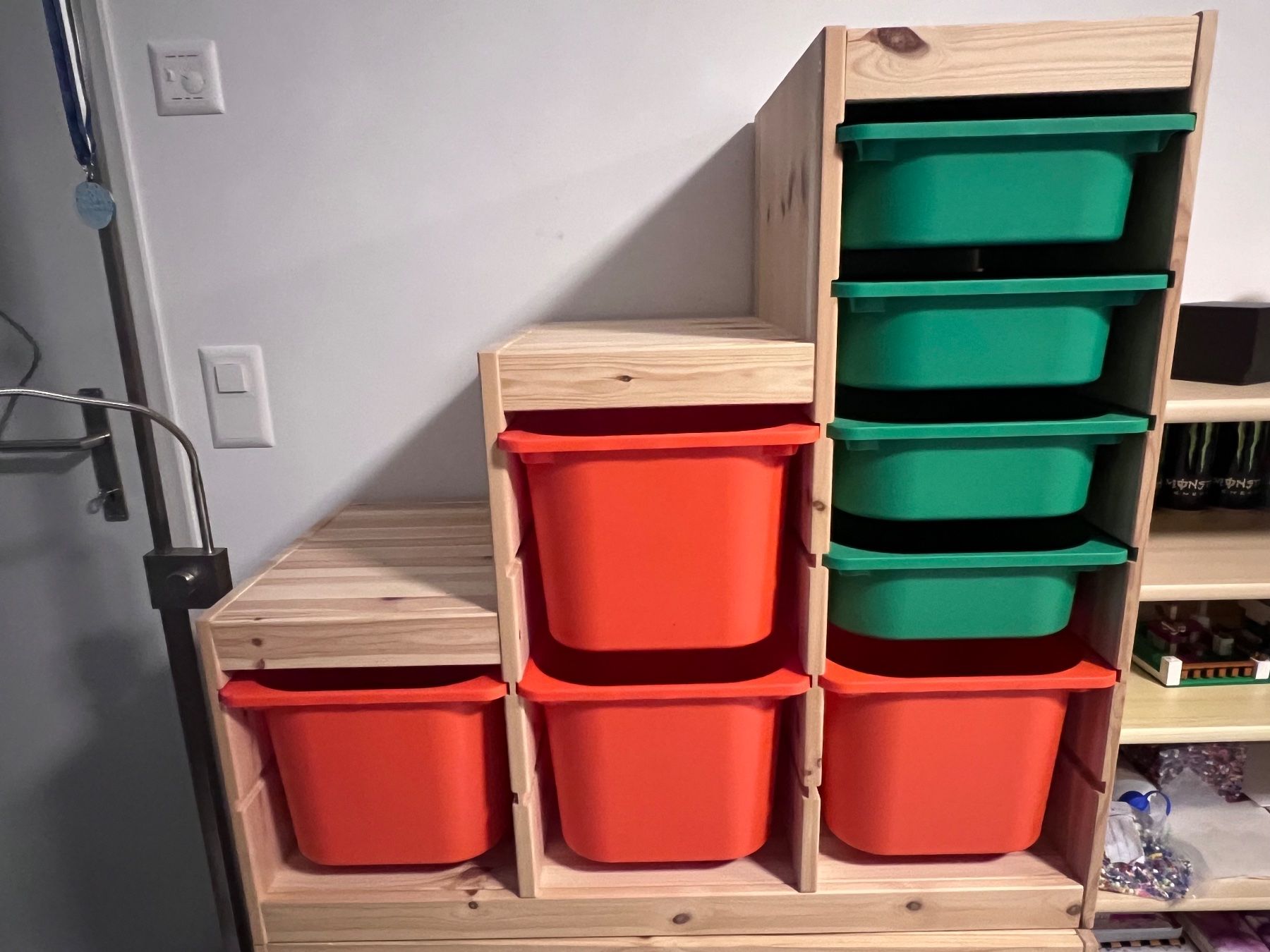 Ikea Scaffali: 3 x Ikea Trofast Möbelregale inkl. Boxen – Usato da Illnau venduto da cindyM28