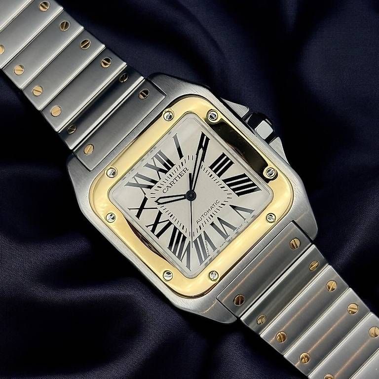 Orologi: Cartier Santos 100 W200728G – Usato da Genève venduto da minty.watches
