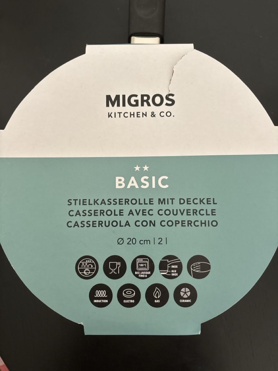 Töpfe: Casserole Migros Kitchen & Co Basic 20 cm neuf – Neu und originalverpackt aus Prilly von hei_5q56 1