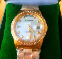 SANDOZ DAY–DATE PRESIDENT NEU SELTENES ZIFFERBLATT TOP !!!!!