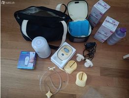 Stillzubehör dazu gratis Medela freestyle Pumpe