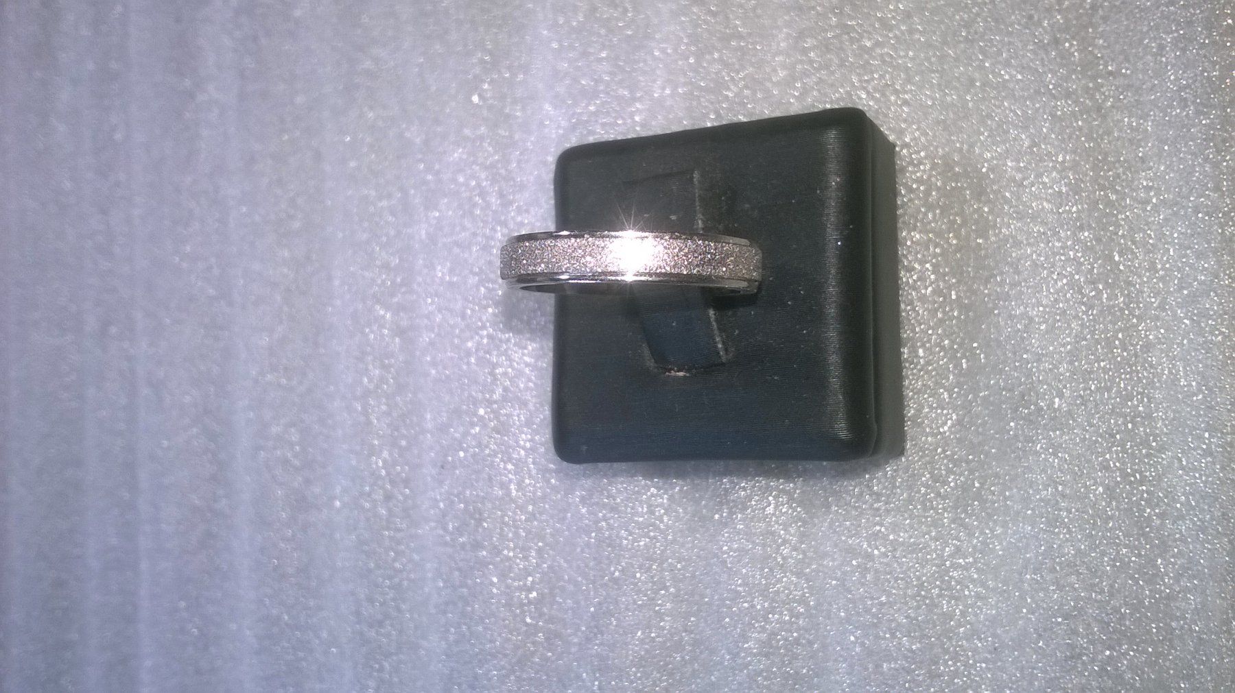 Bagues: RING EDELSTHAL,,SILBER FARBE,,,GLITZER – Neuf (Voir description) à Basel par bijoutrie_4 2