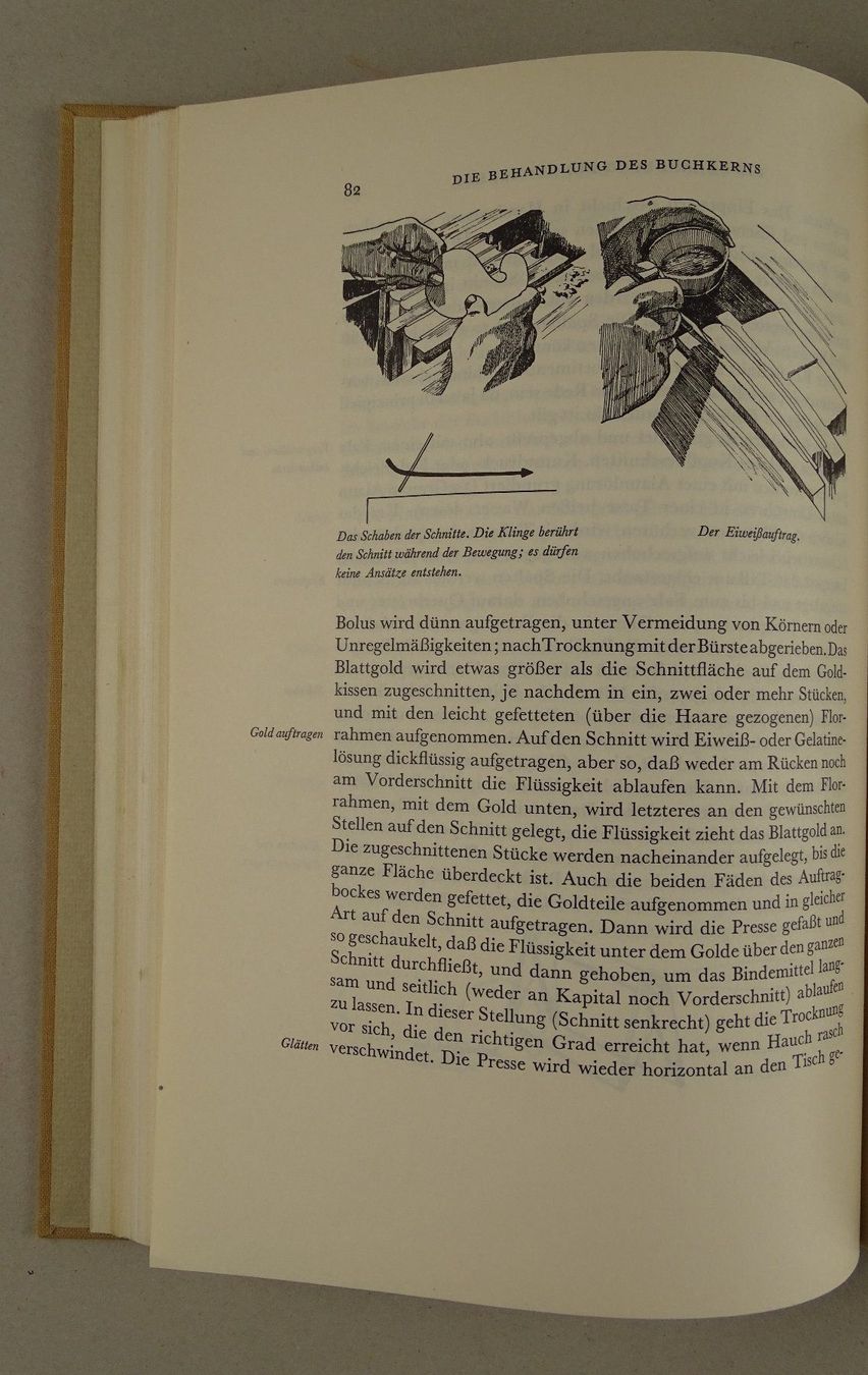 Libri: DAS HANDBUCH FÜR DEN BUCHBINDER, 1950 – Usato da Grüningen venduto da Kartensammler 5
